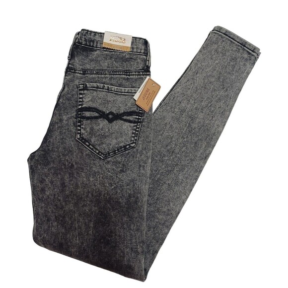 Mudd Basic Hi-Rise Jeggings Women's Size 7 Lightweight Stretch Jeans - Picture 4 of 12